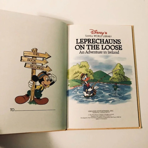 Vtg Disneys Small World Library Leprechauns On The Loose Adventure In  Ireland - Picture 8 of 15